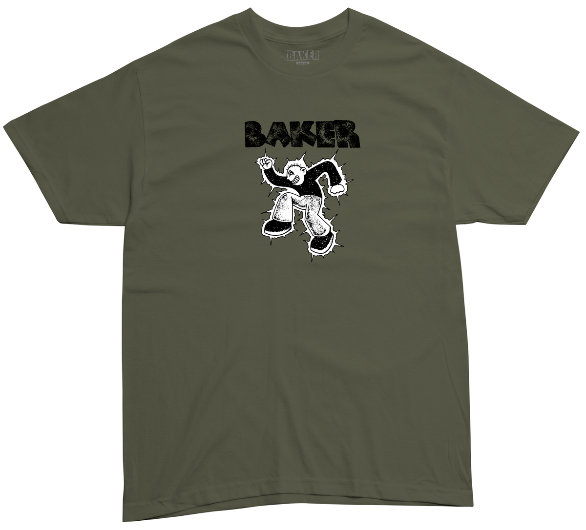 Baker Mosh Man Tee Moss Green
