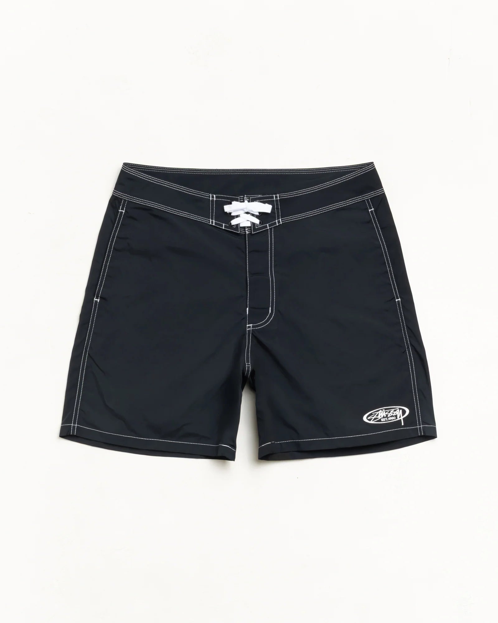 Stüssy Coastal Board Short Black | Rose Street Skateshop