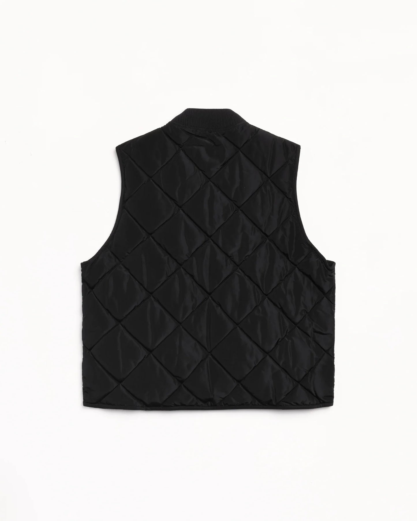 Stüssy Thermal Lined Quilted Vest Black