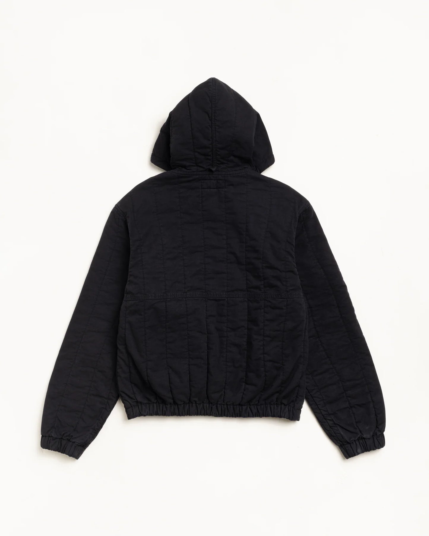 Stüssy Quilted Canvas Work Jacket Black