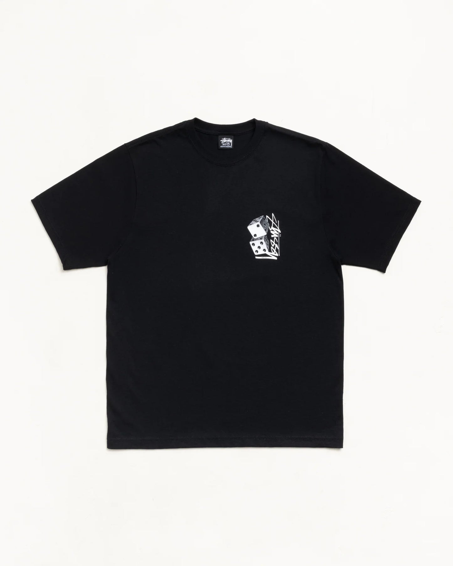 Stüssy Tall Dice Tee: Black