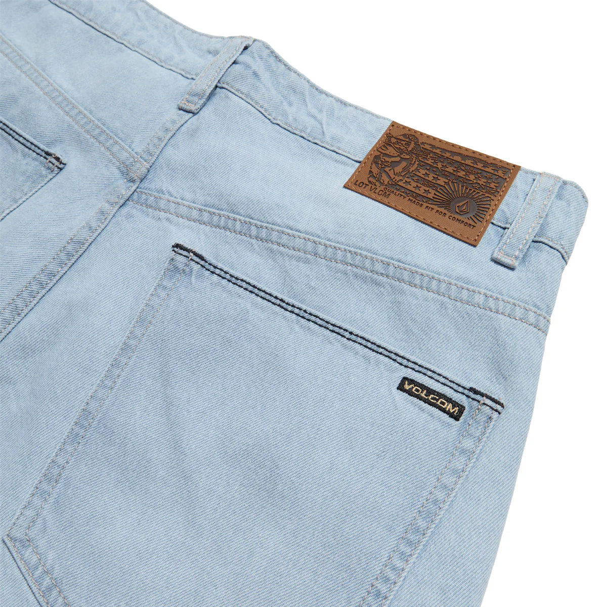 Volcom Billow Denim: Blue Fog