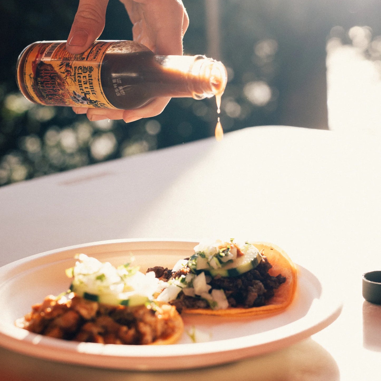 Satans Drano Hot sauce: Liquid Fuego