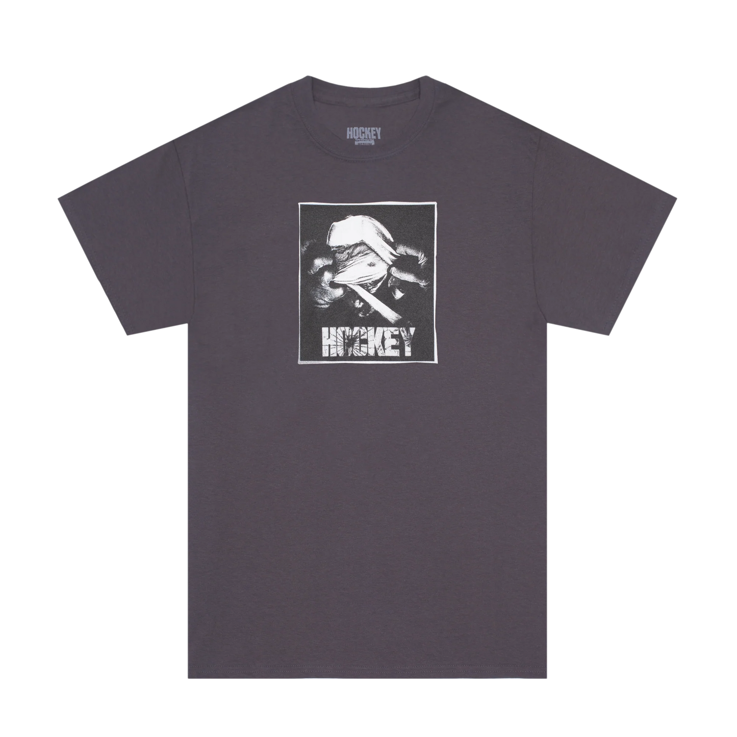 Hockey Shed Tee Charcoal