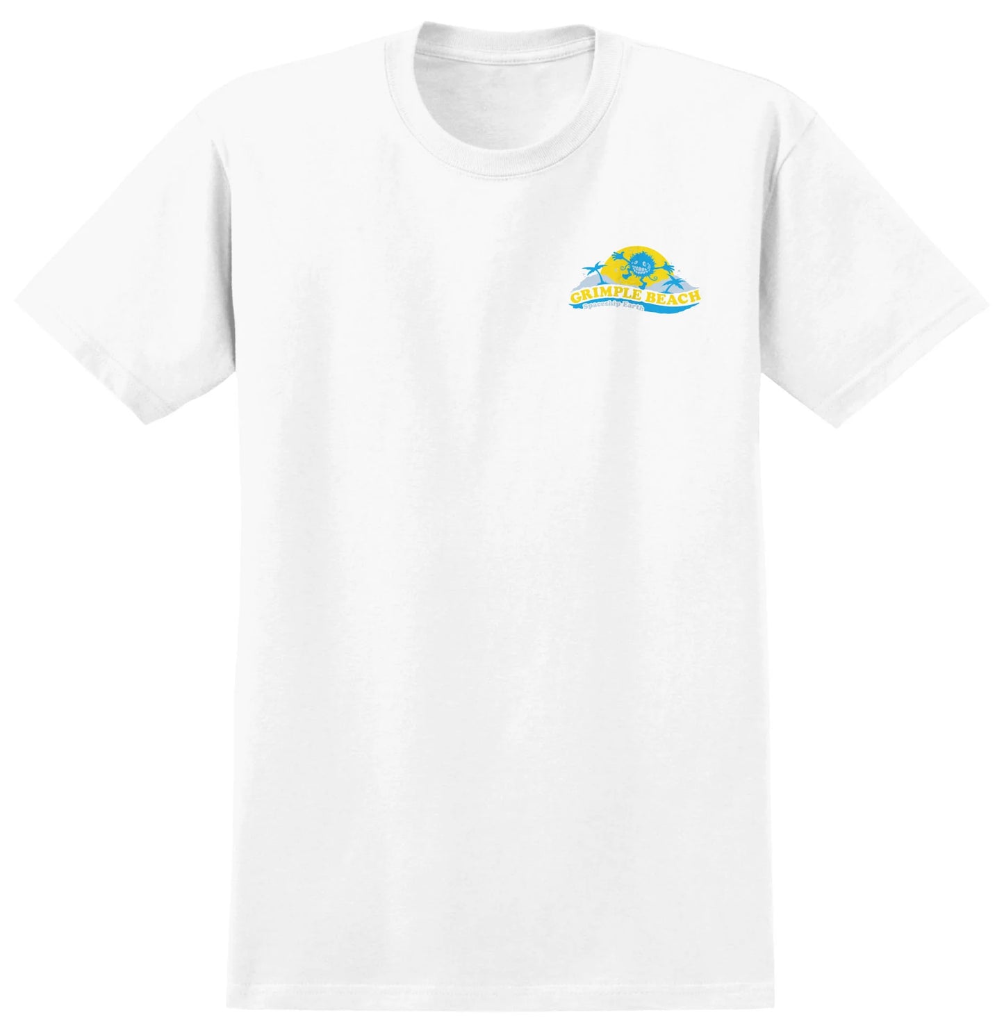 Antihero Grimple Beach Tee White