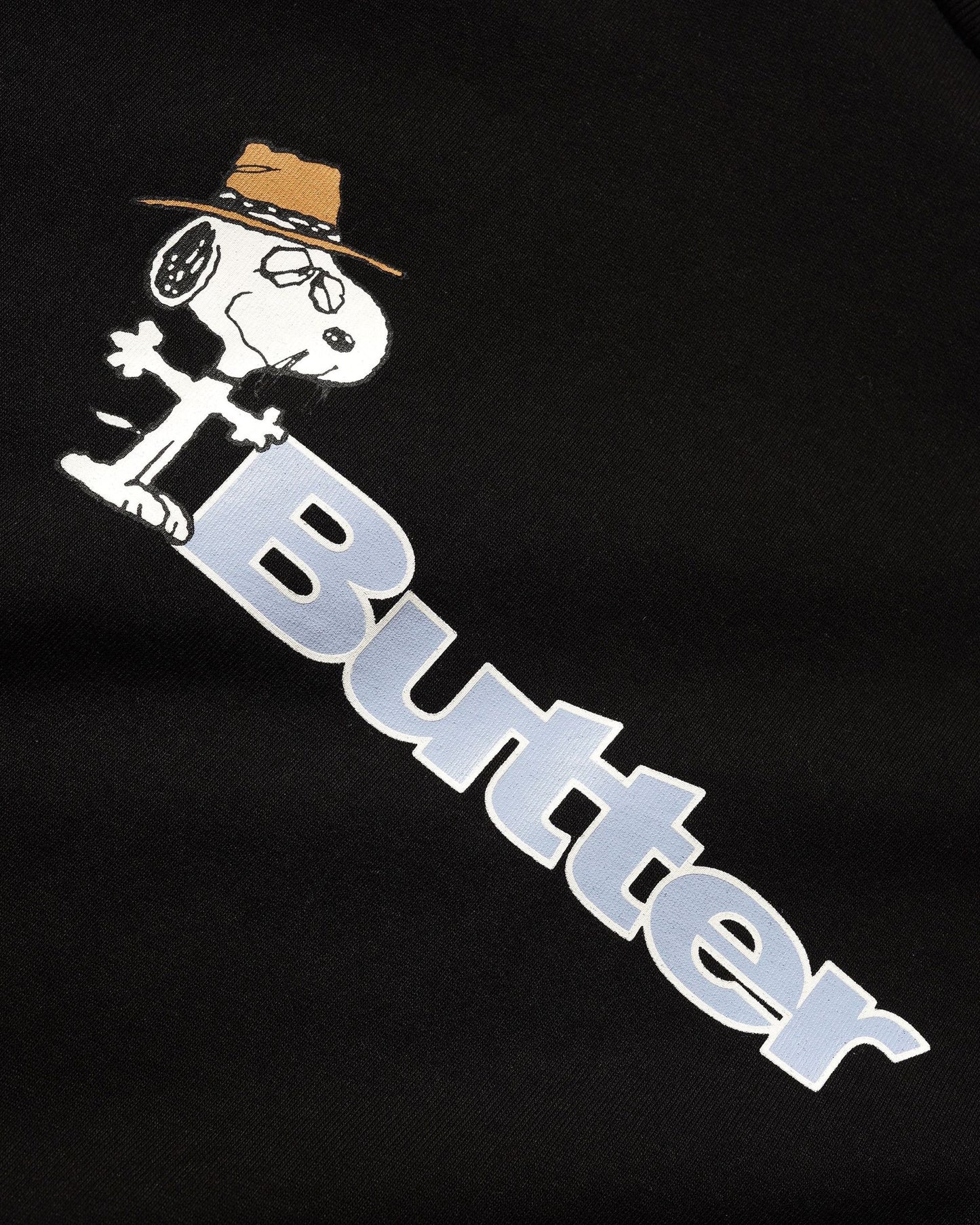 Butter Peanuts Spike Logo Tee Black