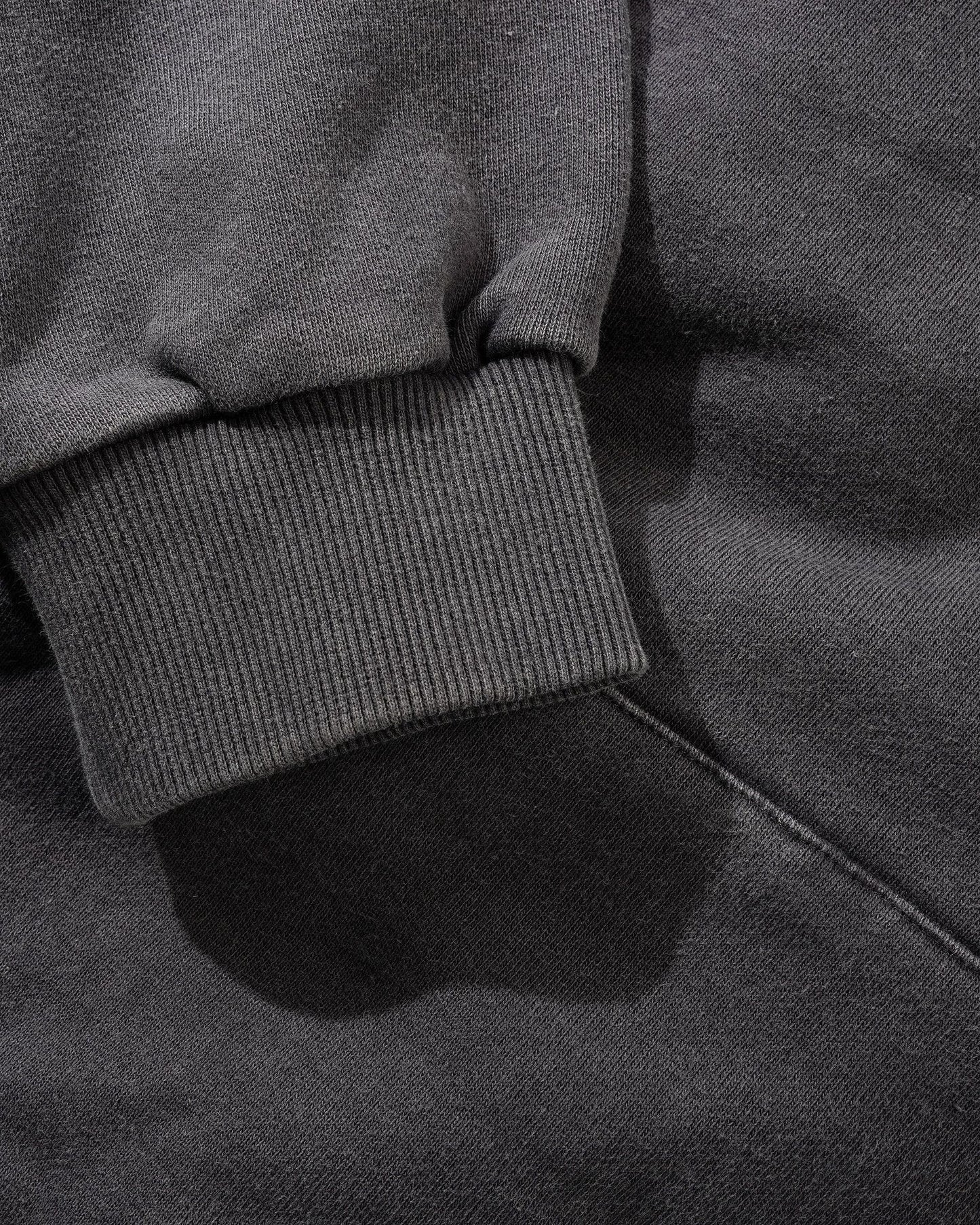 Butter Basic Pullover Hood Washed Black