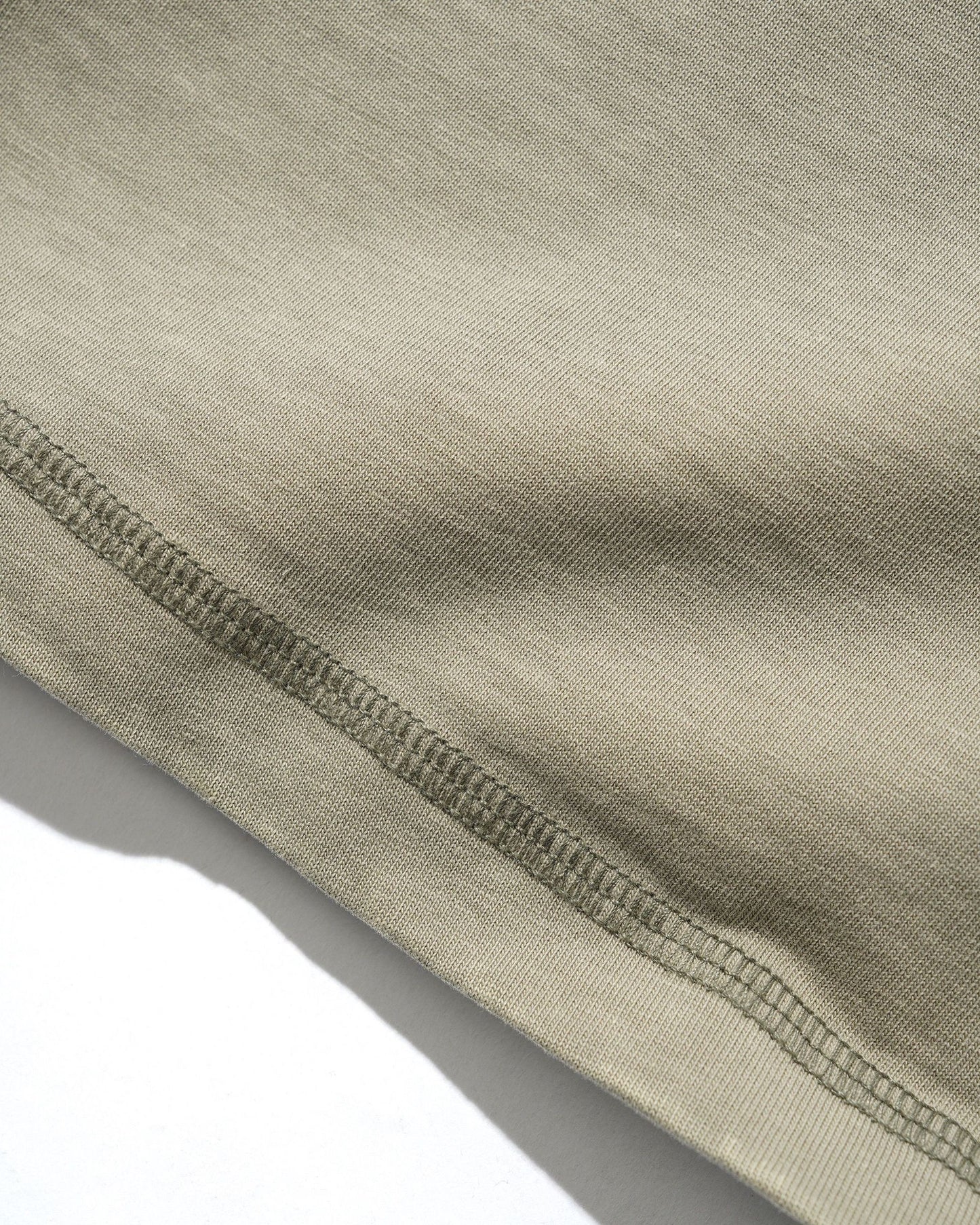 Butter Jive Overlock Stitch Tee: Distressed Cove