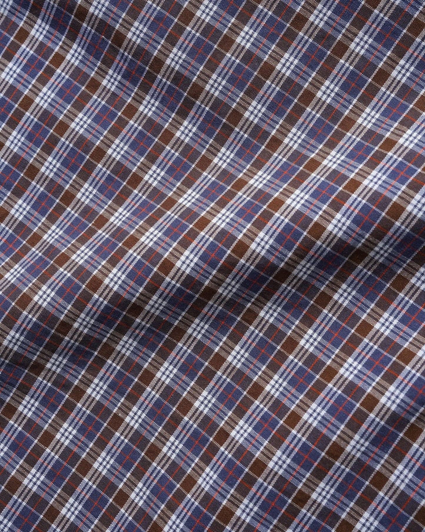 Butter Equipment S/S Shirt Navy/Brown
