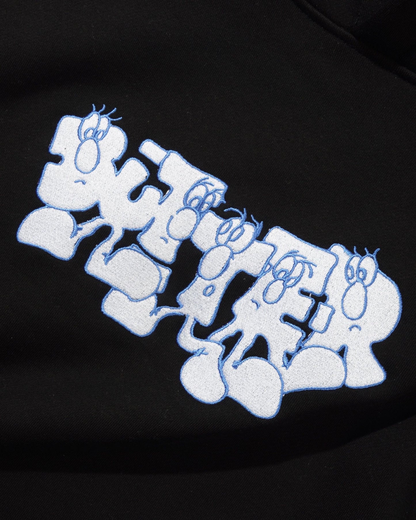 Butter Character Pullover Hood Black