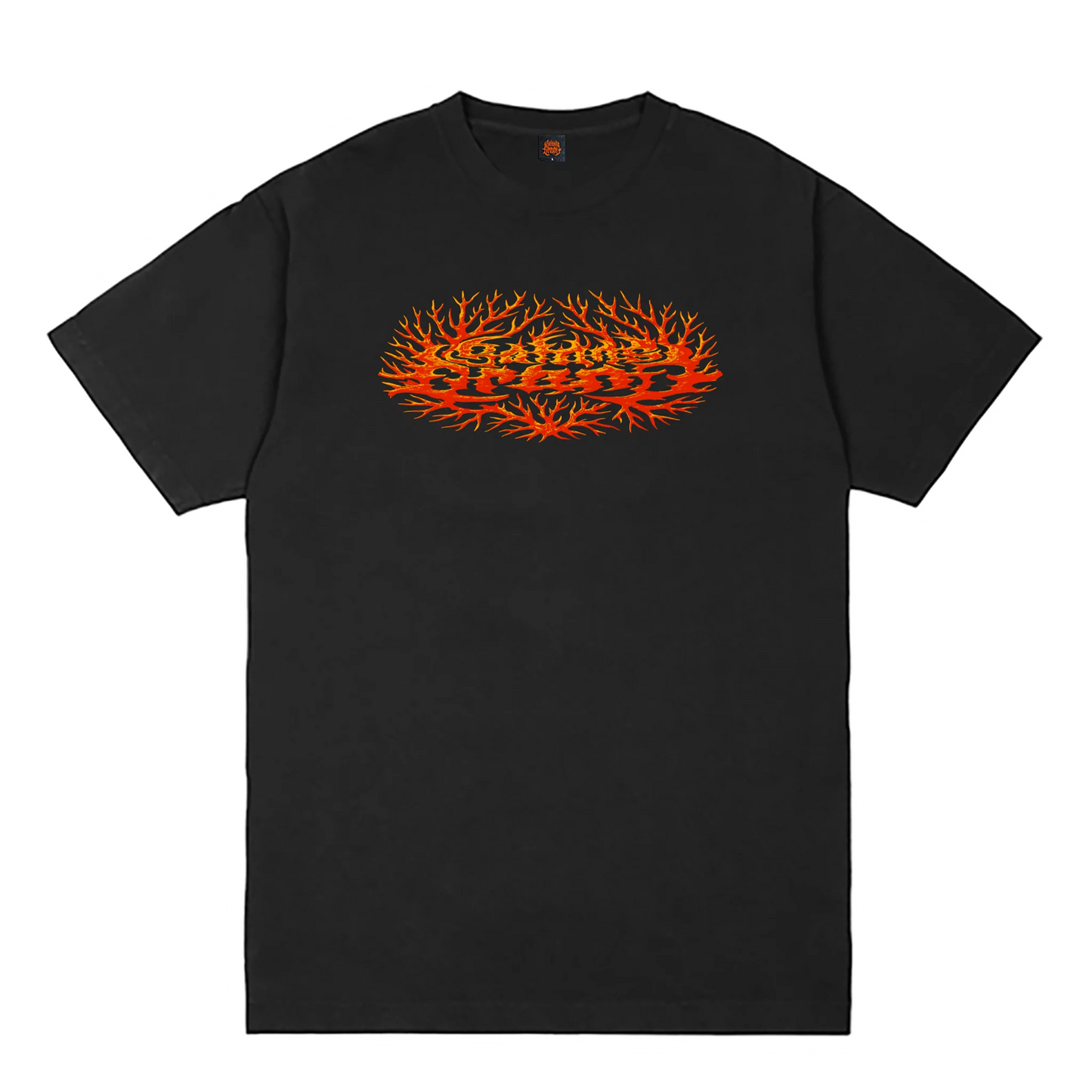 Satans Drano Coral Logo Tee Black