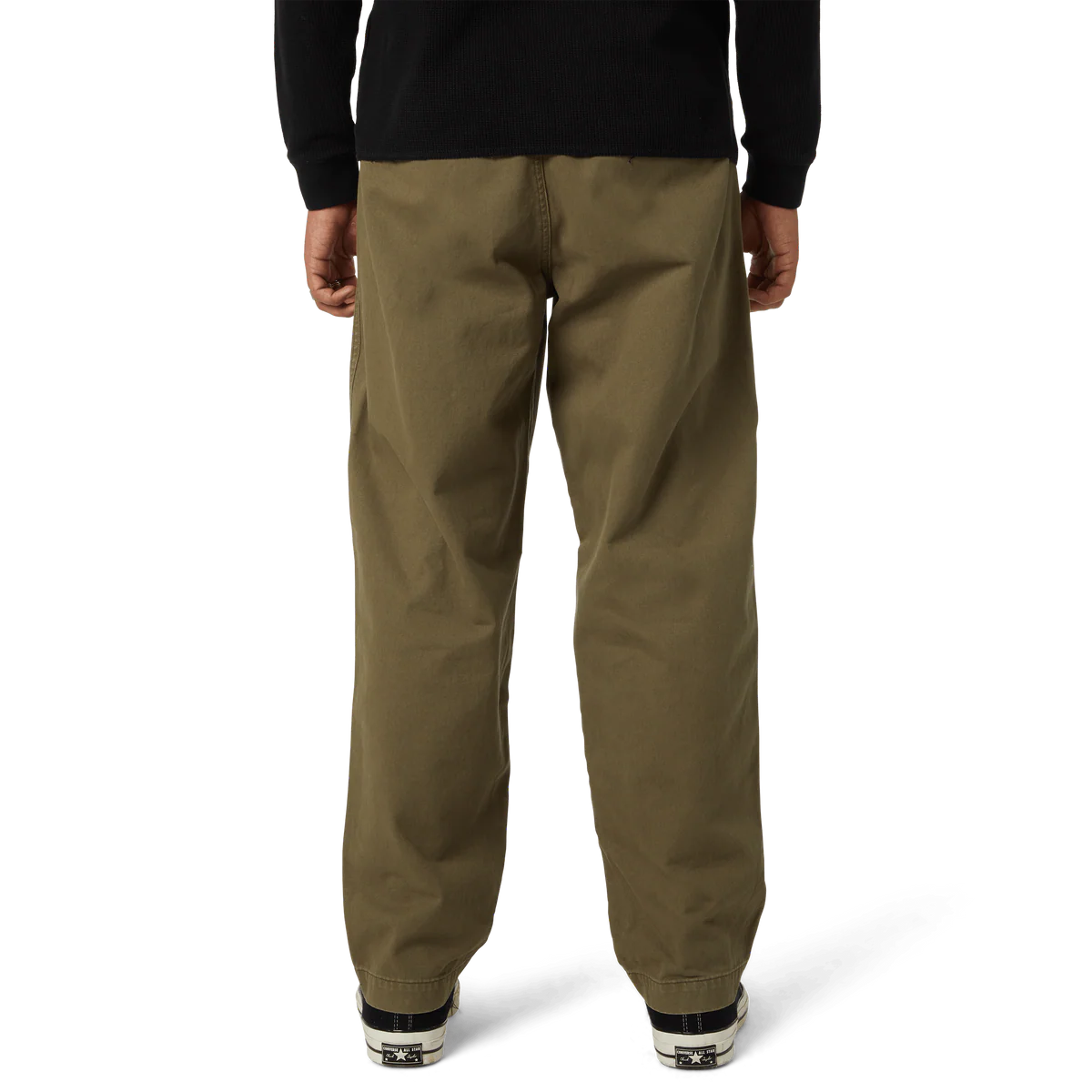 Huf Cromer Trouser: Dark Olive