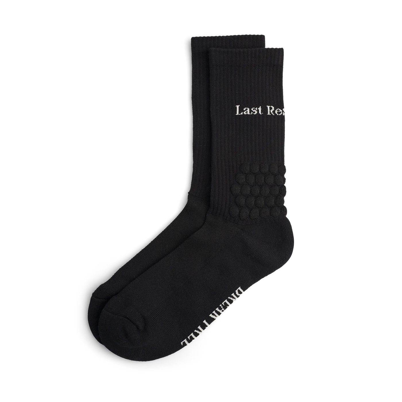 Last Resort AB Bubble Socks: Black
