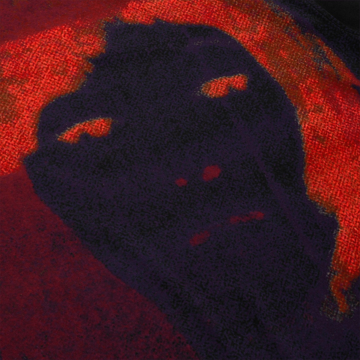 Violet Dead Ringer Tee Black