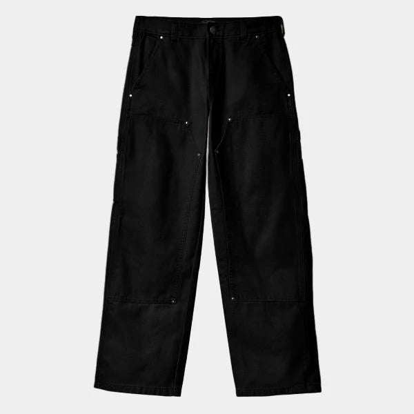 Dickies Double Knee Canvas Carpenter Pants Black | Rose Street Dickies Double Knee Canvas Carpenter Pants Black | Rose Street