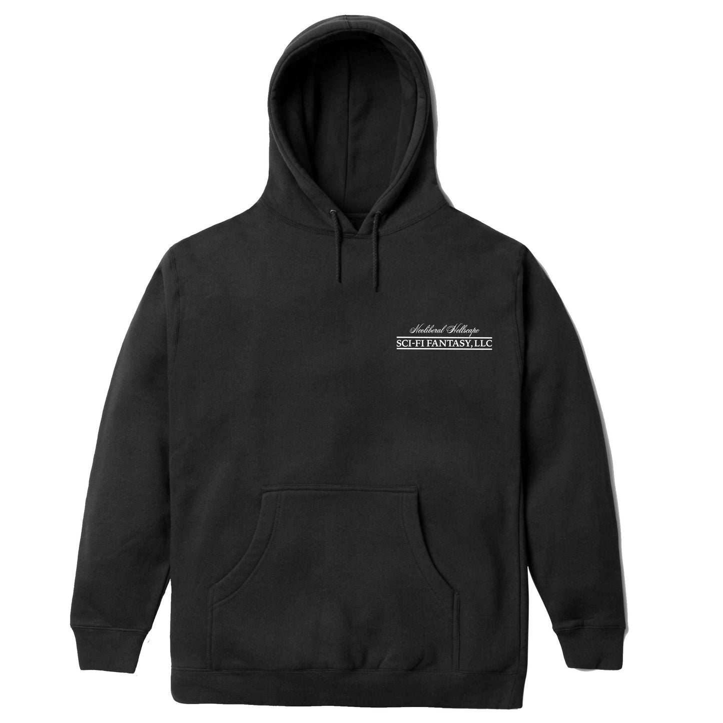 Sci-Fi Fantasy Endless Beauty Pullover Hood Black