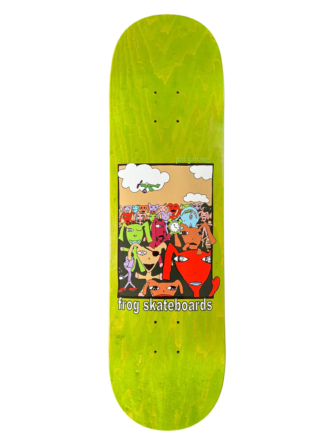 Frog Party Monsters (PAT G) Deck: Assorted Sizes