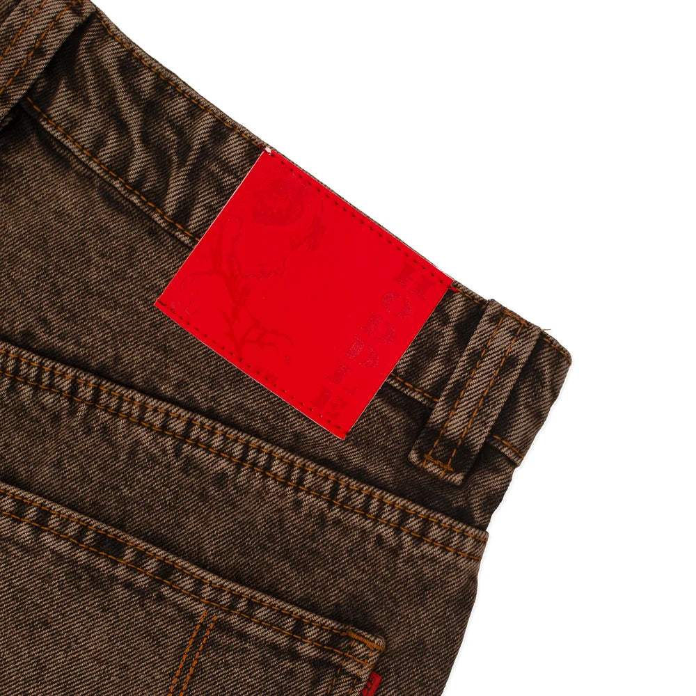 Hoddle Routine Straight Cut Jean Brown