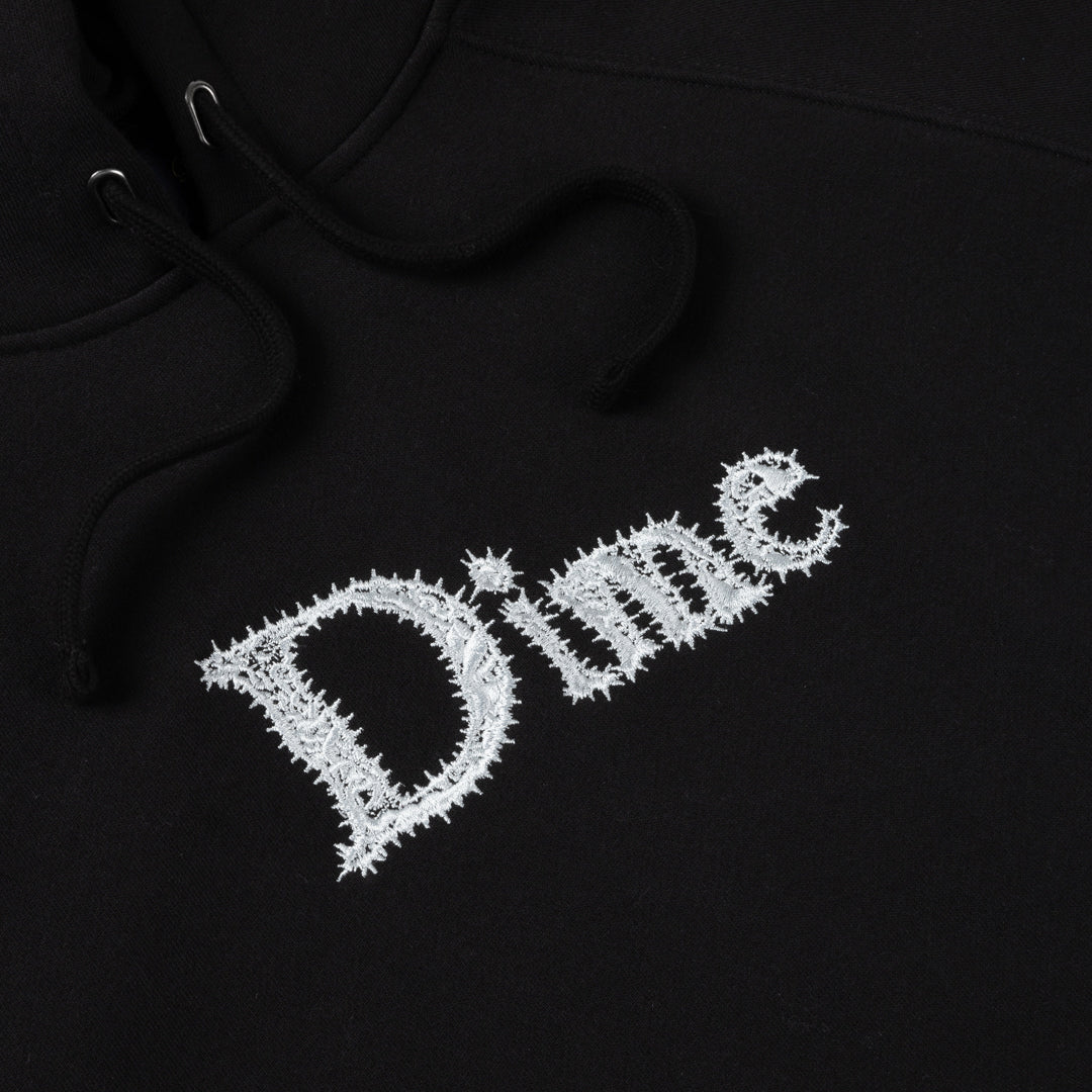 Dime Classic Spiked Hoodie Black