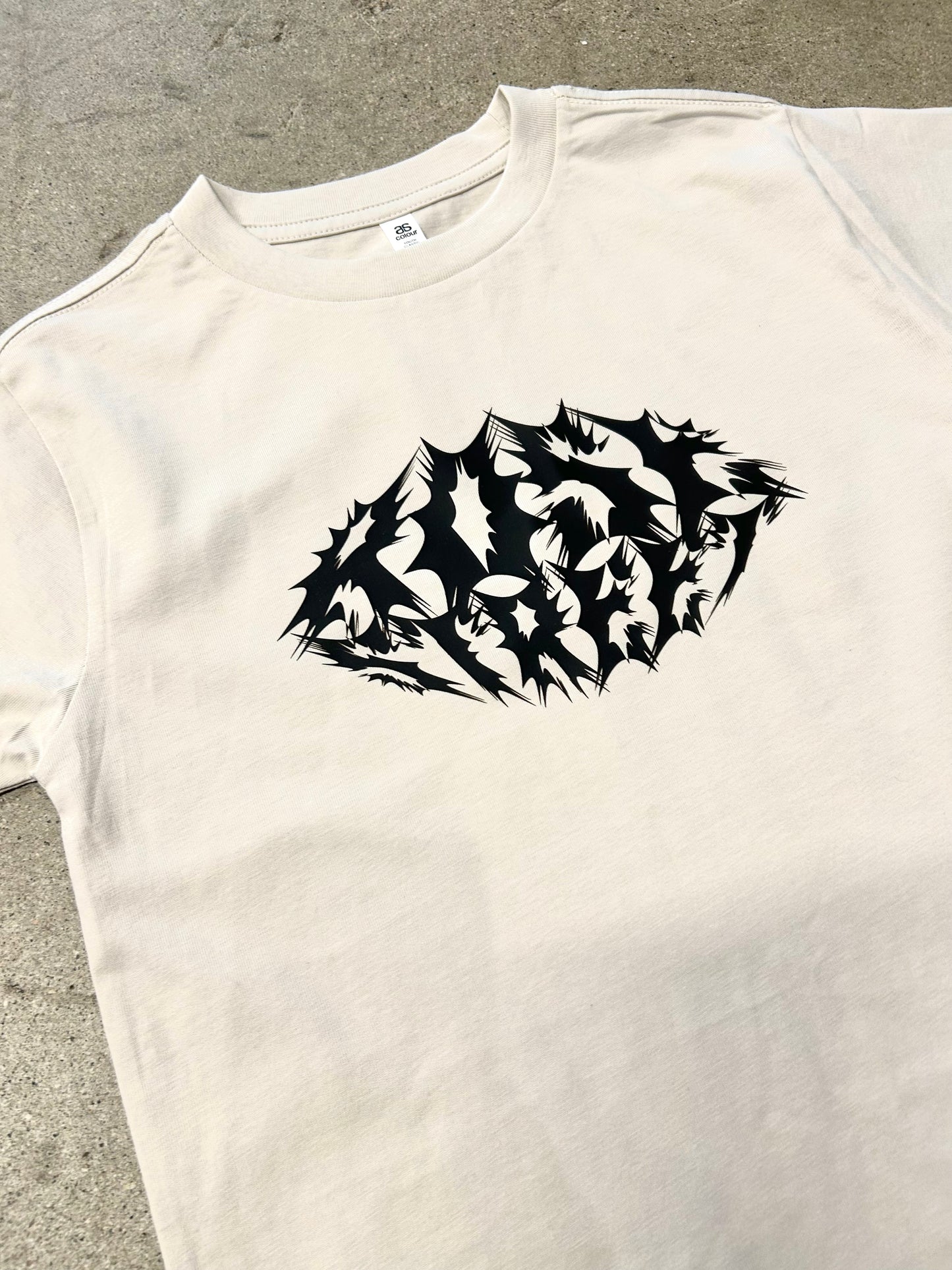 Rose Street Spike Logo Youth Tee Bone