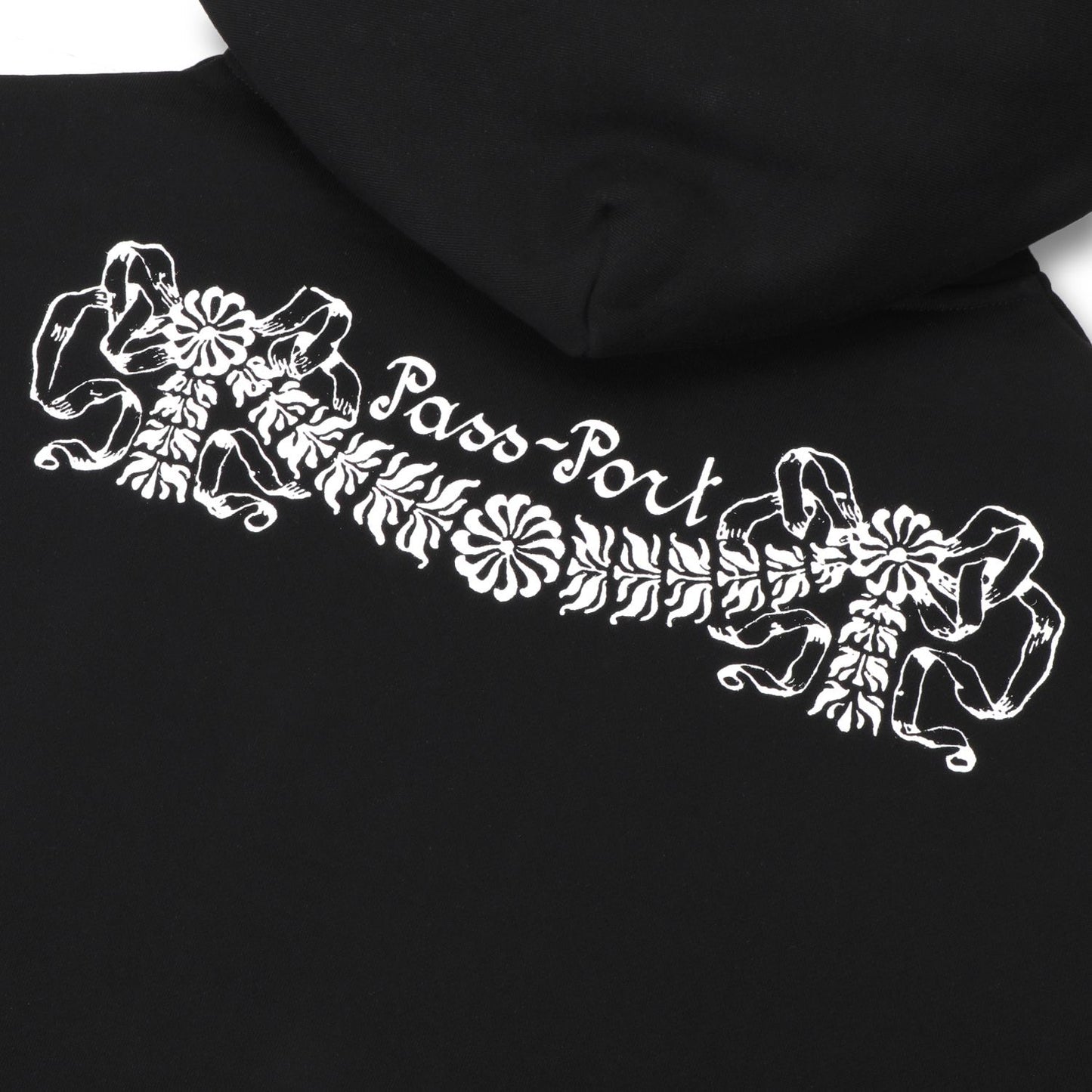 Pass-Port Kollaasi Zip Hoodie Black