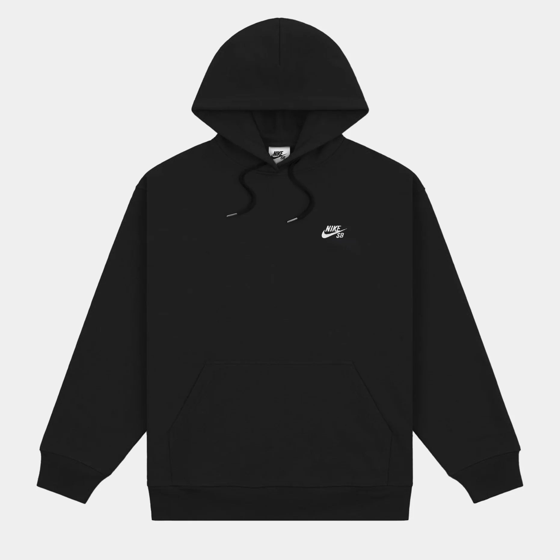 Black Nike Hoodie Small Logo Nike Center Swoosh Hoodie Men's Small
