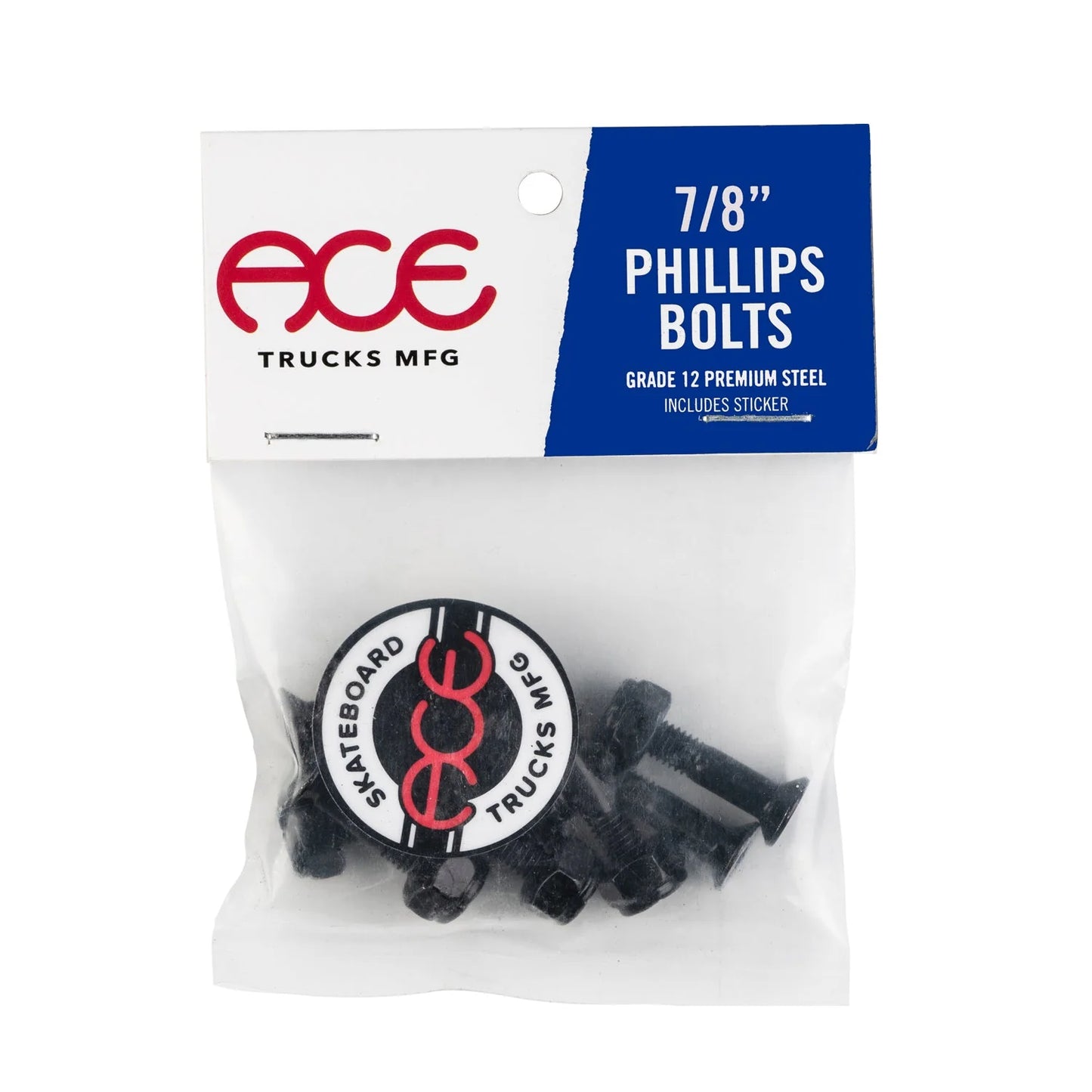 Ace Trucks Bolts Phillips 7/8"