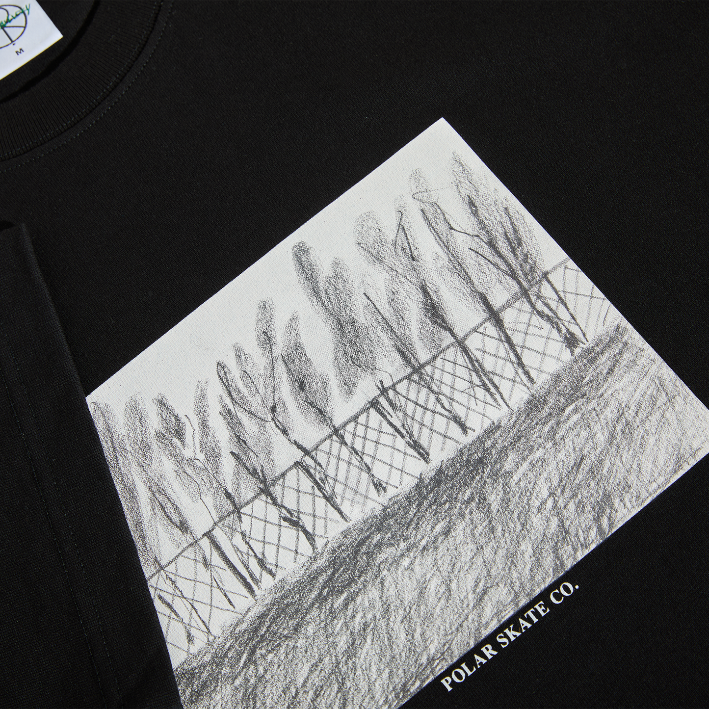 Polar Fence Tee Black