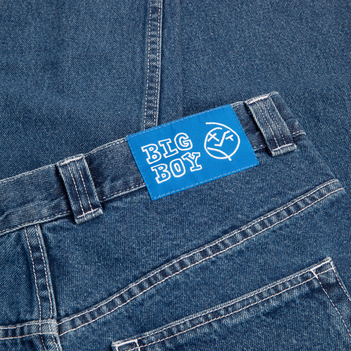 Polar Big Boy Pants: Blue Wash NC