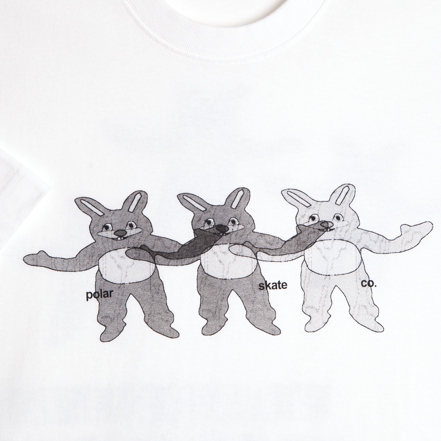Polar Different in the End Tee White