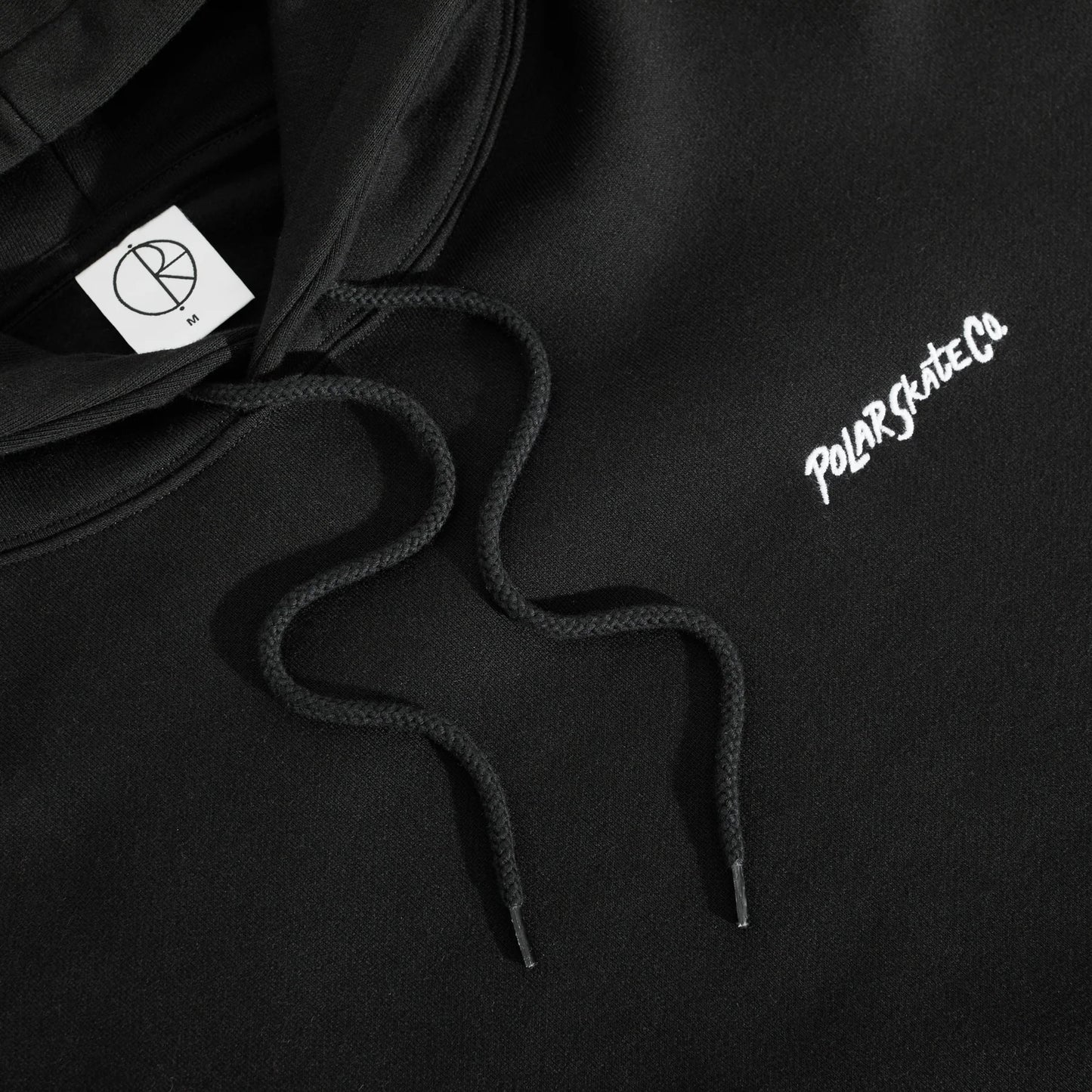Polar Dave Hoodie Surf Logo Black