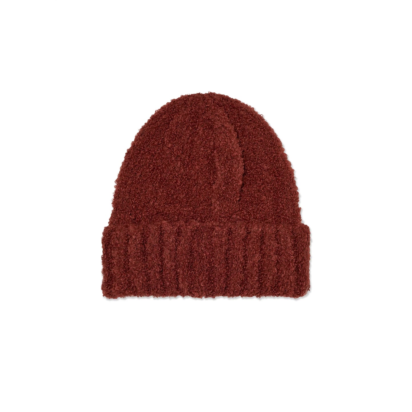 Polar Fluff Beanie: Rust