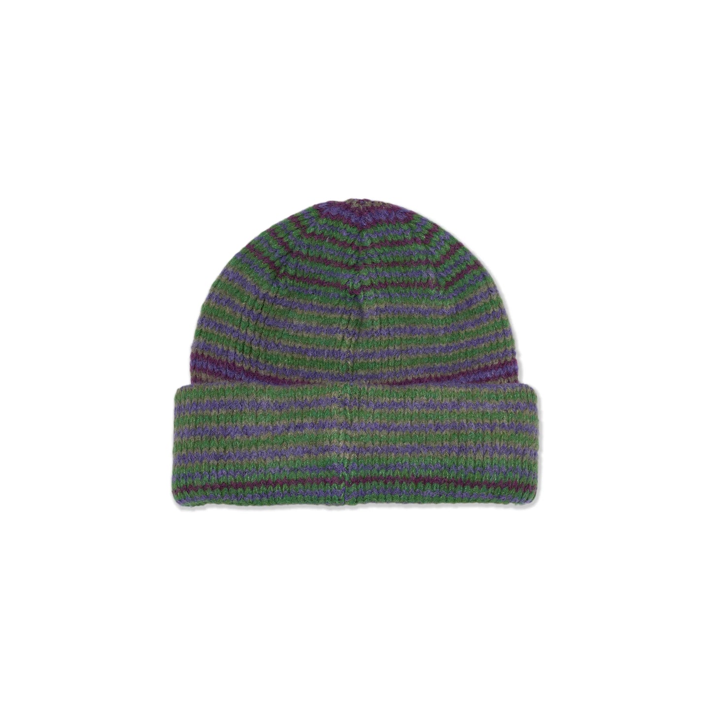 Polar George Beanie: Purple/Green