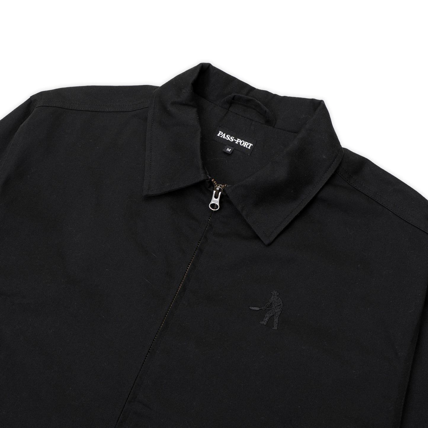 Pass-Port Solid Workers Jacket Black