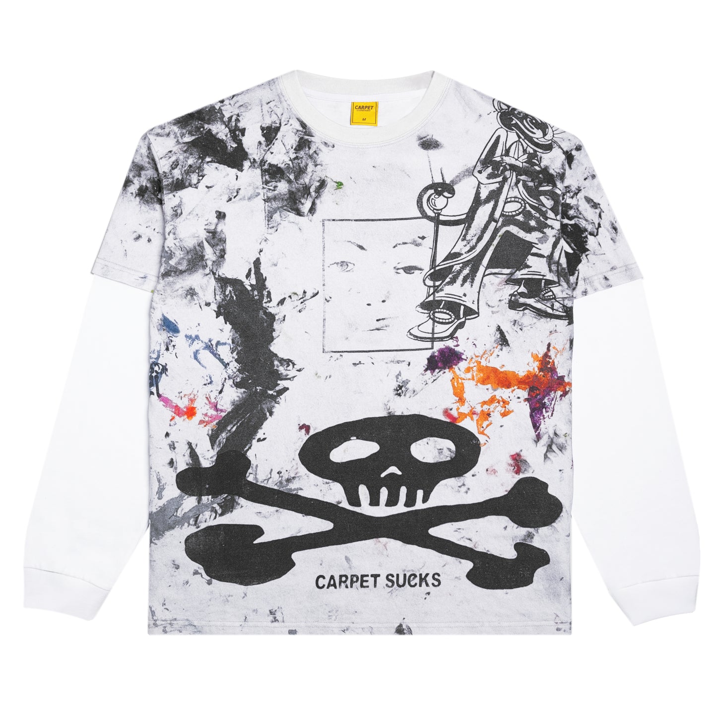 Carpet Co Rag Tee Longsleeve WHITE