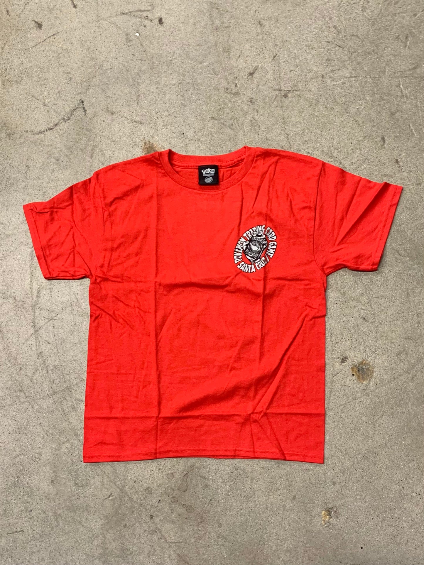 Santa Cruz Pokémon TCG Hand Youth Tee Red