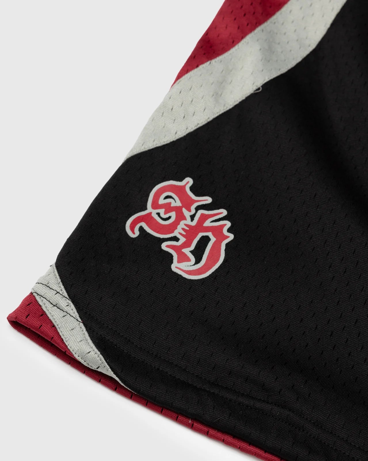 Sexhippies Hoop Shorts Black/Maroon