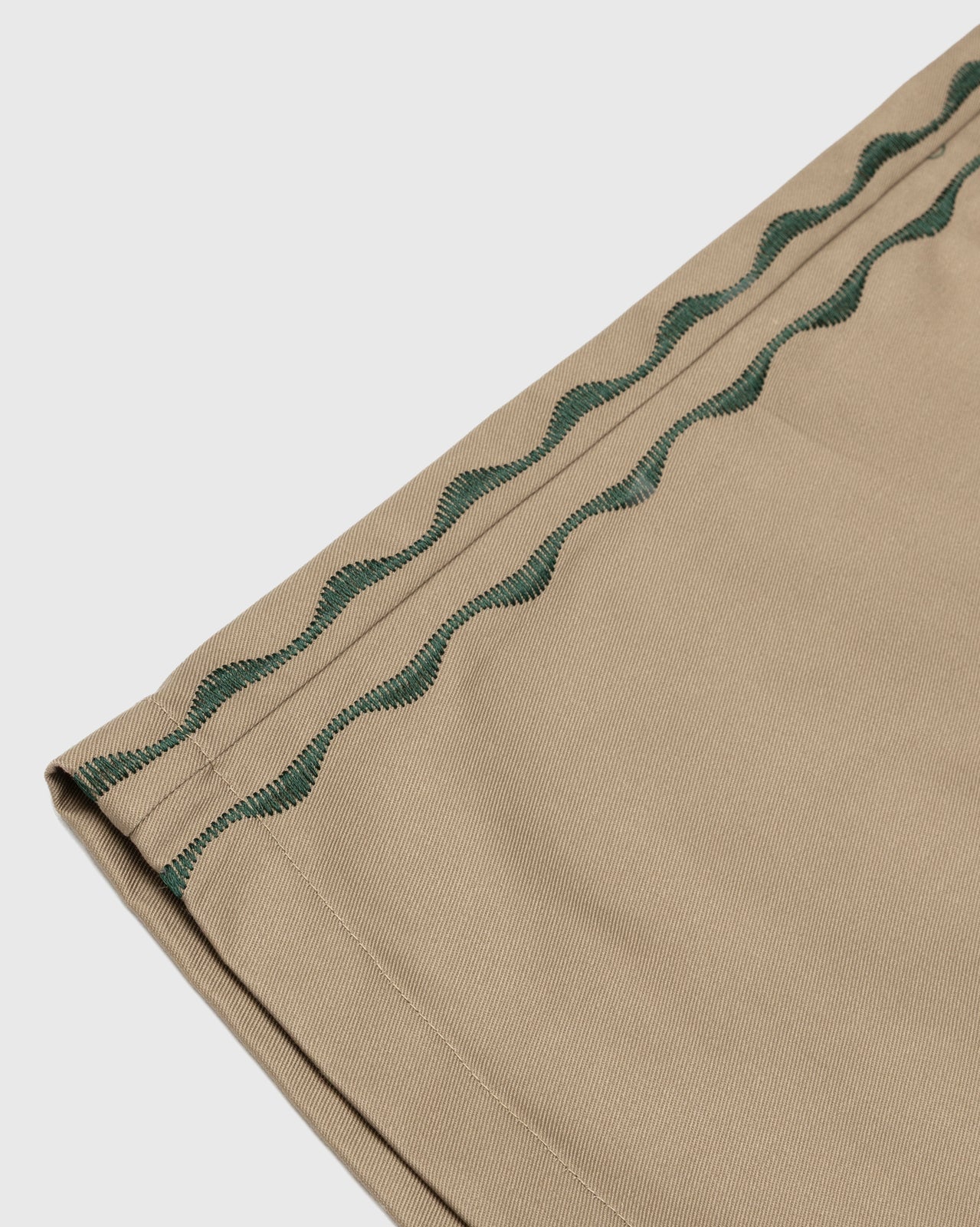 Sexhippies Welder's Stitch Loose Fit Work Shorts: Tan