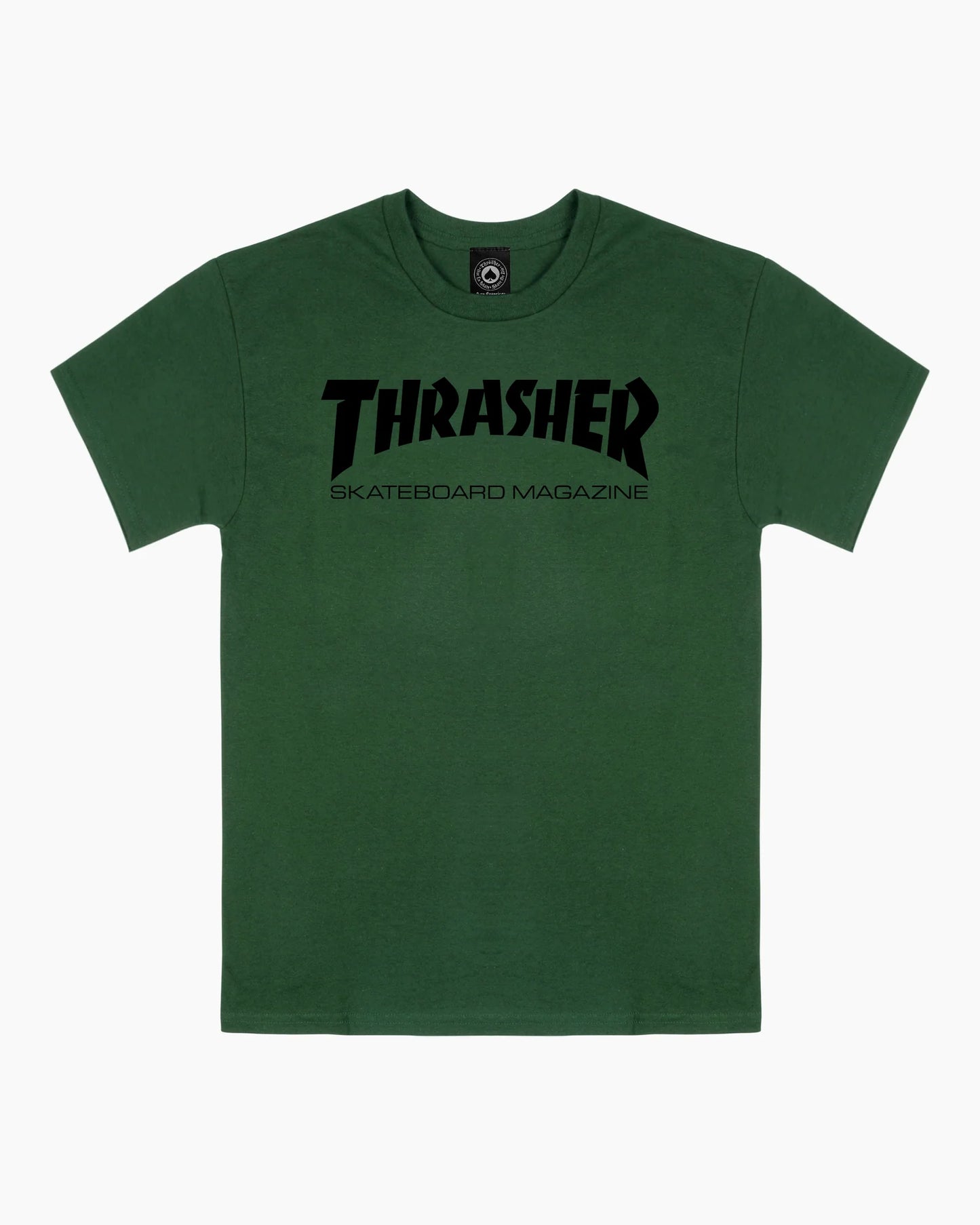 Thrasher Mag Logo Tee Army Green