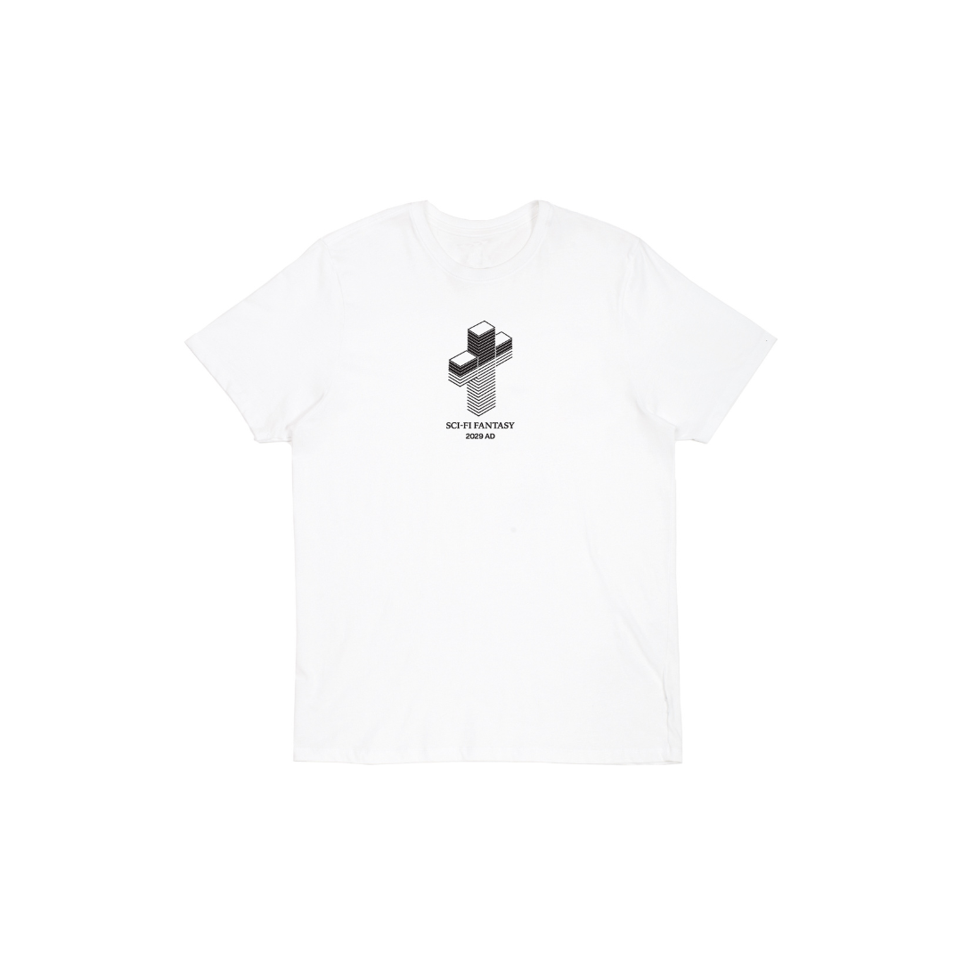 Sci-Fi Fantasy 2029 AD Tee White
