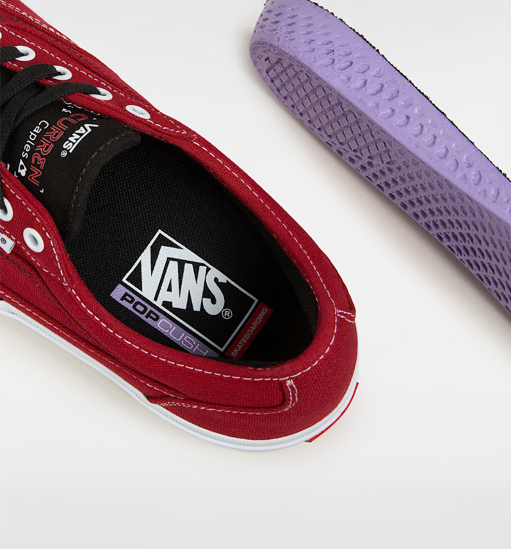 Vans Skate Curren Caples Red/White