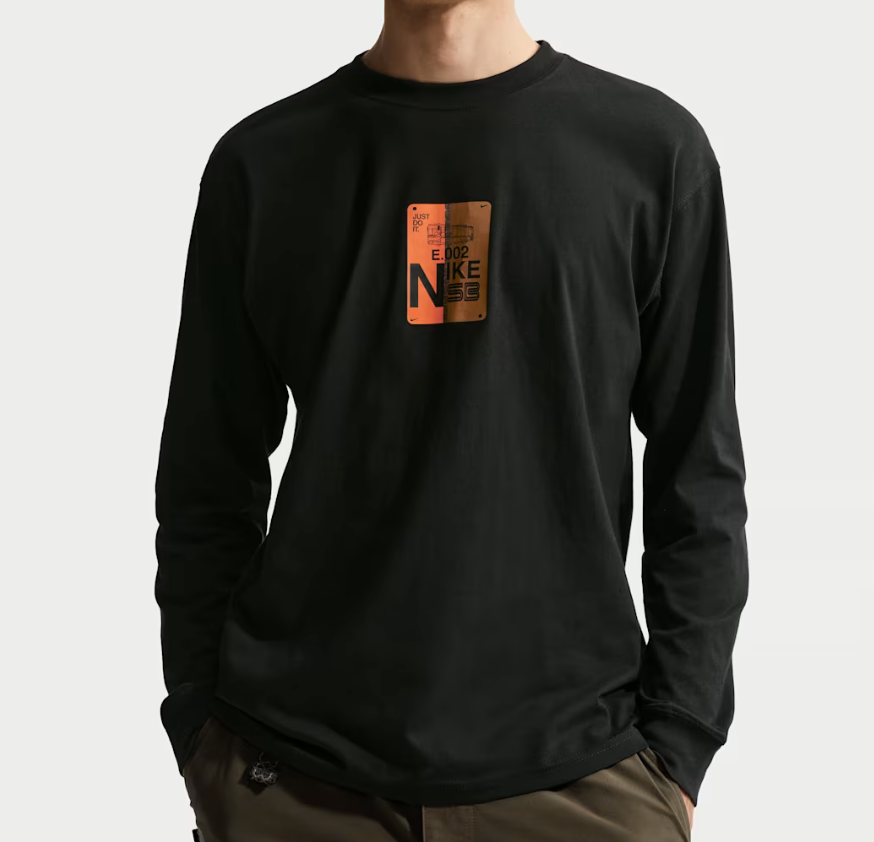 Nike SB Muni L/S Tee Black