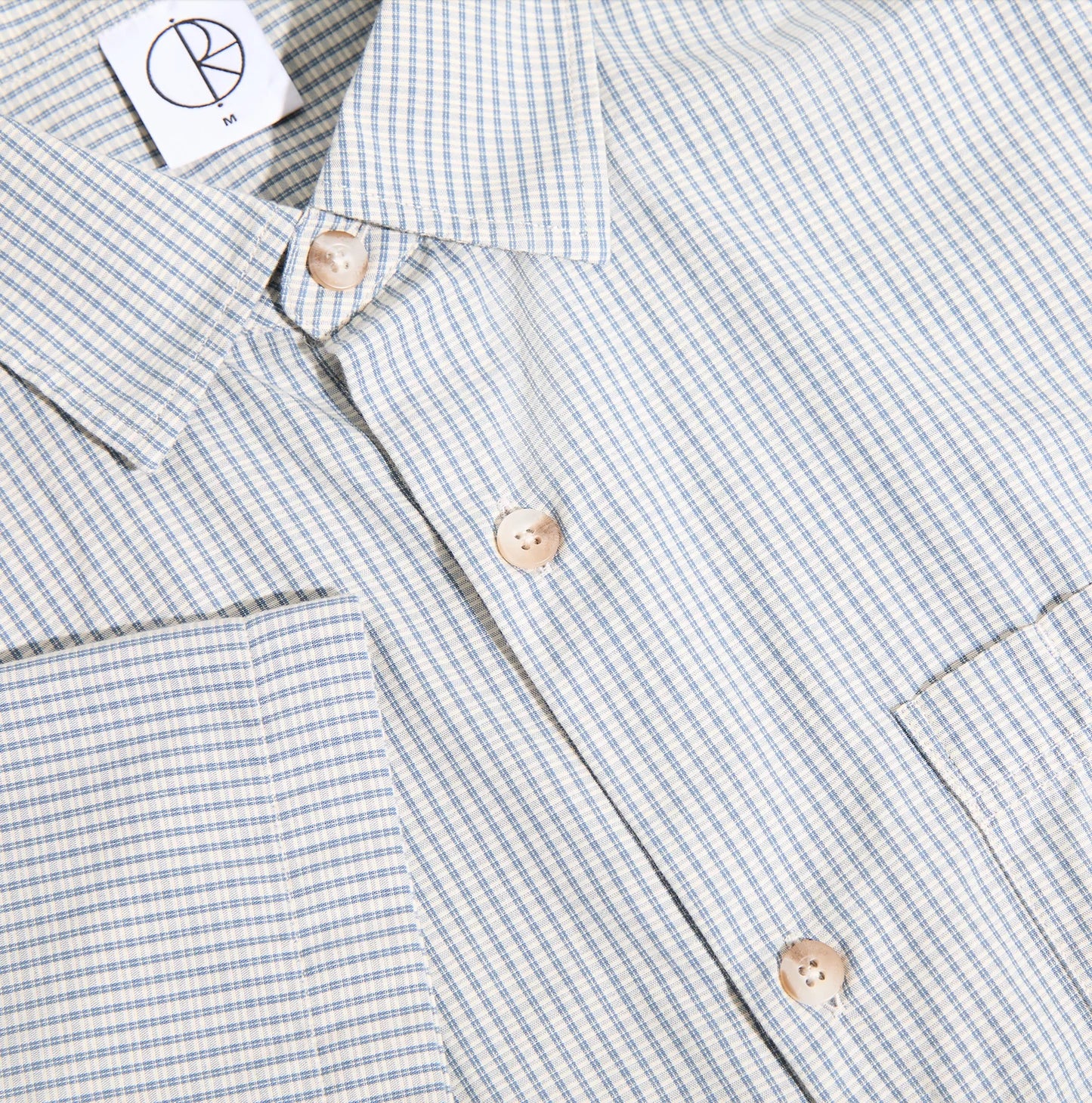 Polar Mitch Shirt: Blue Check