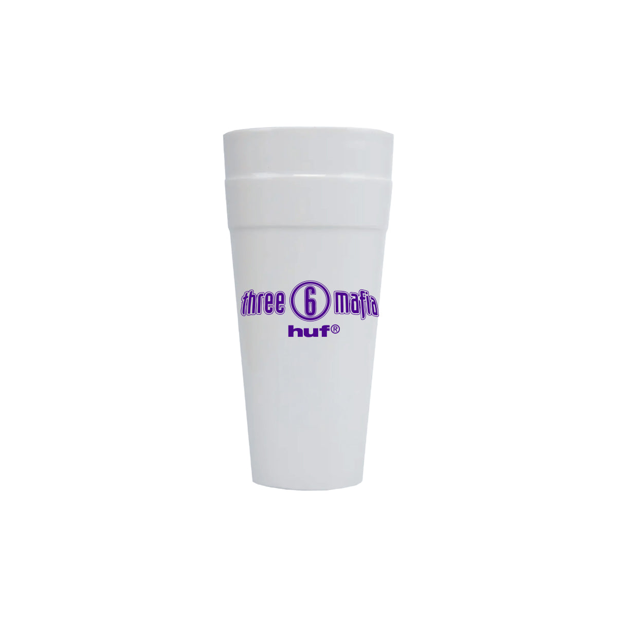 Huf X Three 6 Mafia Ceramic Double Cup White