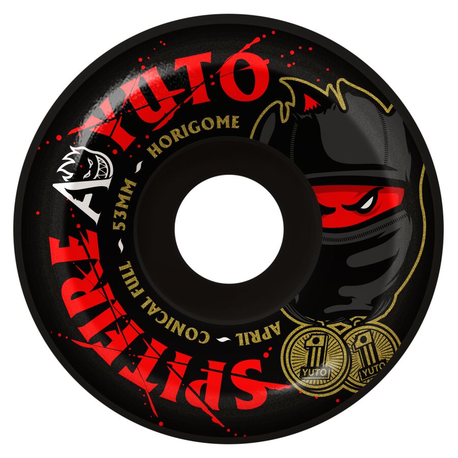 Spitfire X April Yuto Conical Full F4 99 53MM | Rose Street Skateshop