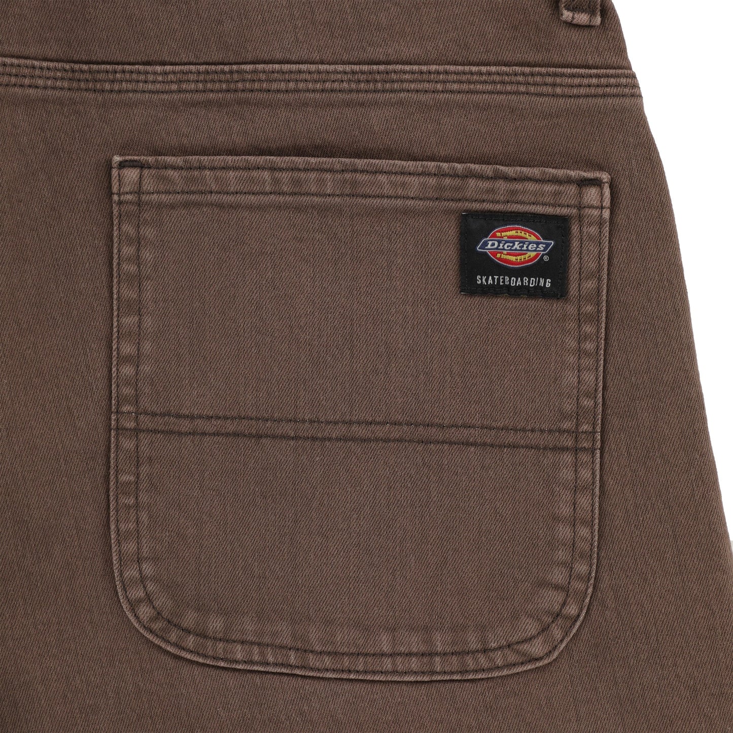 Dickies Pant J84 Skateboarding Wingville Denim: Brown Tint Wash