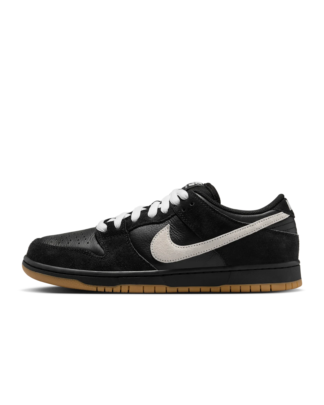 Nike SB Dunk Low Pro: Black/Gum