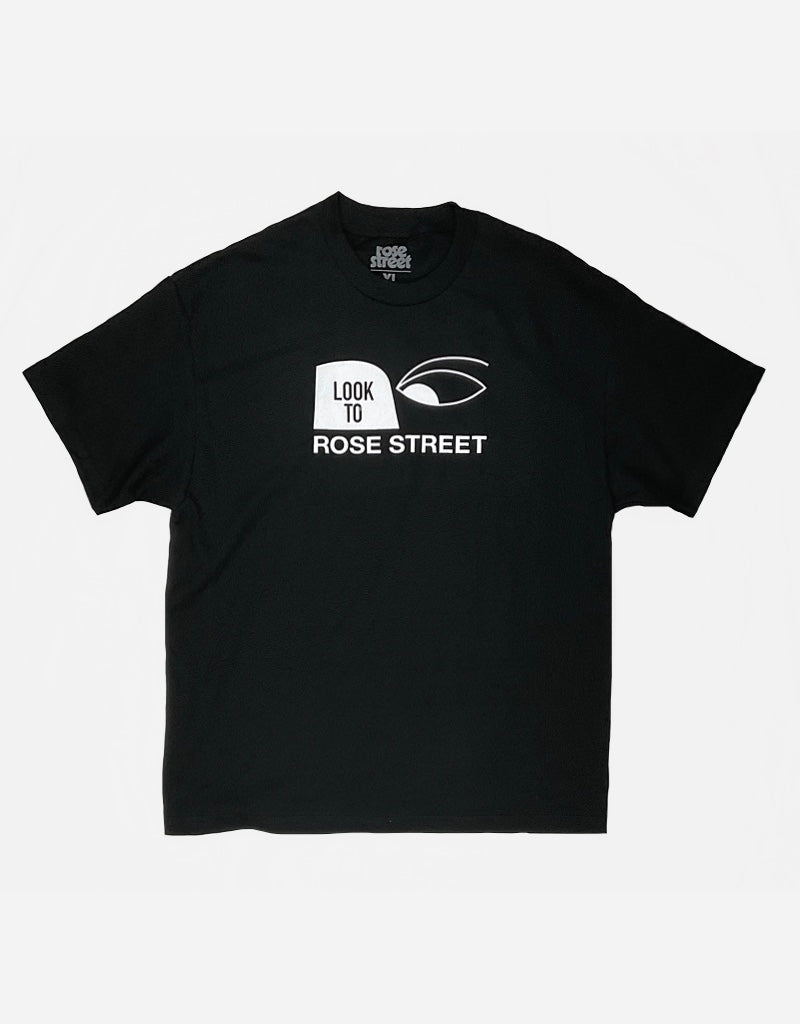 Look to Rose Street Tee Black