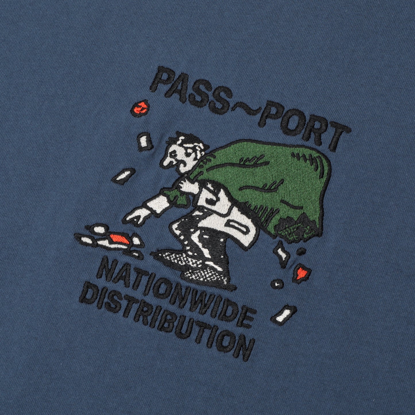 Pass-Port Distribution Tee Harbour Blue