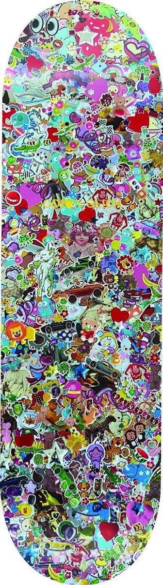Sci-Fi Corey Glick Sticker Collage Board: 8.25